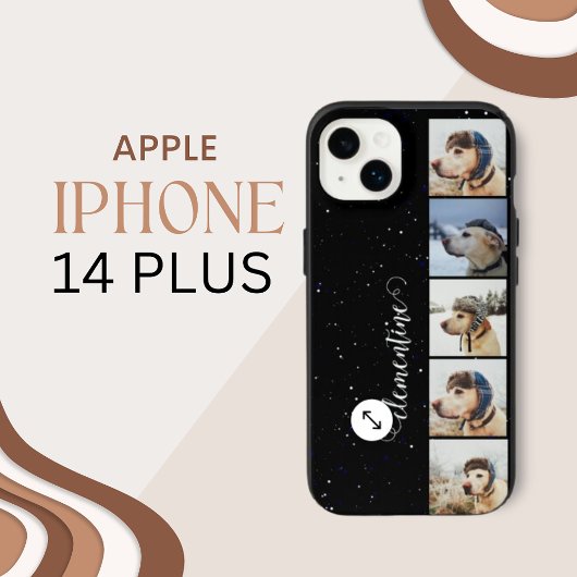 思い出のキャプチャInstagram家族の写真コラージュ iPhoneケース