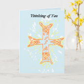 思い出のグリーティングカード カード (黄色い花)