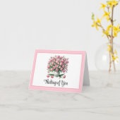 思い出のグリーティングカード カード (黄色い花)