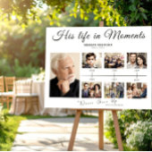 思い出のタイムライン ポスター ギフト 印刷 男性用