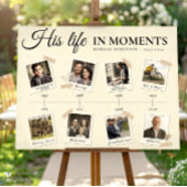 思い出のタイムライン ポスター ギフト 印刷 男性用