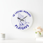 思い出のプレーオフを愛して ラージ壁時計 (ホーム)