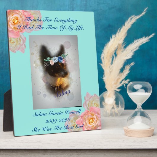 思い出のメモリアル フォトプラーク (側面)