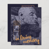 思い出の中で葬儀の告知を愛して (正面/裏面)