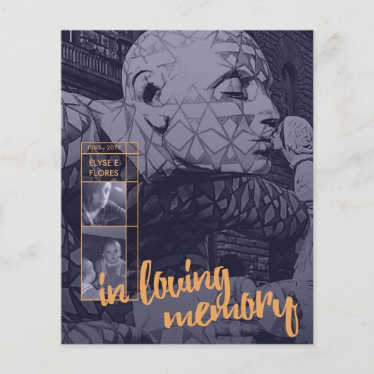 思い出の中で葬儀の告知を愛して (正面)