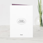 思い出の乾燥花の箱 カード (裏面)