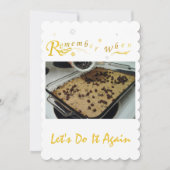 思い出の再現 Let's Do It Again カード by RoseWrites (正面)