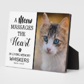 思い出の写真 メモリアル ペット フォトプラーク (側面)