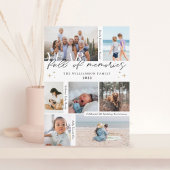 思い出の多い年フォトコラージュ&ハイライト シーズンカード