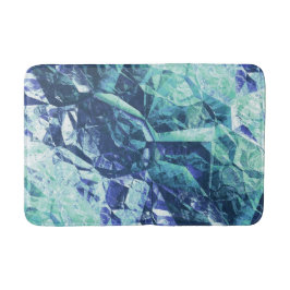 思い出の断片，コバルトとミントで バスマット