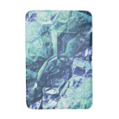 思い出の断片，コバルトとミントで バスマット (正面縦)