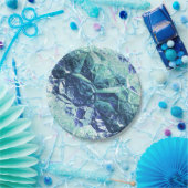 思い出の断片，コバルトとミントで ペーパープレート (パーティー)