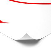 思い出の日光沢のあるポスター：赤いポピーの日 ポスター (コーナー)