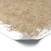 思い出の最高の一部はビーチサンダル製 ポスター (角)