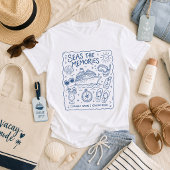 思い出の海の家族クルーズ Tシャツ