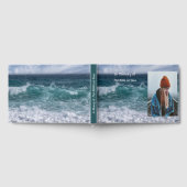 思い出の海洋ビーチの記念品 ゲストブック (全面)