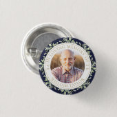 思い出の緑の写真を愛する葬儀 缶バッジ (正面&裏面)