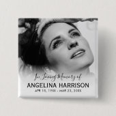 思い出の葬儀で 缶バッジ (正面)