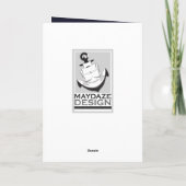 思い出の葬儀の告知を愛して 案内状 (裏面)