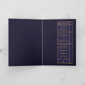 思い出の葬儀の告知を愛して 案内状 (内部)