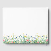 思い出の葬儀を愛するミニマル主義者 ゲストブック (裏面)