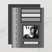 思い出の葬儀サービスの発表を愛して (正面/裏面)