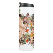 思い出の葬儀ワイルドフラワー記念碑 タンブラー (回転右)