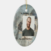 思い出の記念 メモリーカード 野球 スポーツ セラミックオーナメント (右)