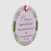 思い出の記憶は緑の記念写真 オーナメント (正面)