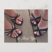 思い出の靴 ハガキ ポストカード (正面)