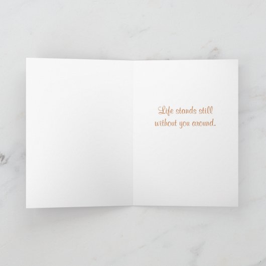 思い出の風鈴 静物テンプレート カード (内部)