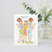 思い出は永遠のはがき インビテーションポストカード (スタンド正面)