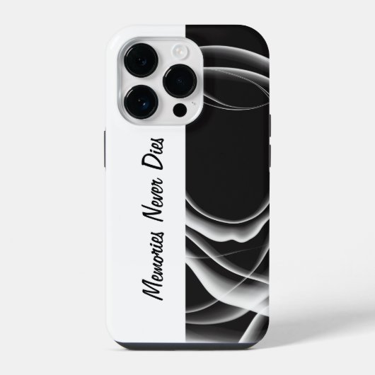思い出は消えない iPhoneケース (裏面)