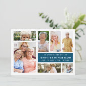 思い出をモダン愛する写真のコラージュ葬 プログラム (スタンド正面)