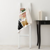 思い出をモダン愛する写真のコラージュ シェルパブランケット (インサイチュ)