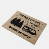 思い出を一度に一つのキャンプ場に作ること ドアマット (アングル)