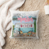 思い出を一度に1つのキャンプ場にする クッション (ブランケット)