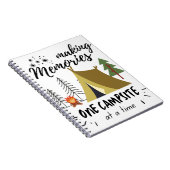 思い出を一度に1つのキャンプ場に作る ノートブック (右側)