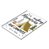 思い出を一度に1つのキャンプ場に作る ノートブック (左側)