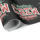 思い出を作るクリスマスに出会う家族クルー ラッピングペーパー (ロールコーナー)