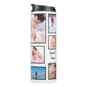 思い出を作るハッピーモーメントEleven Photo Collage タンブラー (回転右)