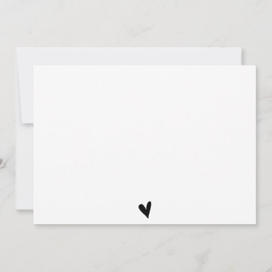 思い出を作る引用文空白のBackside Greeting Card カード (裏面)