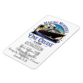 思い出を作る、一回のクルーズで Cruise Door マグネット (左側)