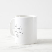 思い出を創ろう コーヒーマグカップ (正面左)