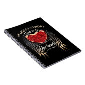 思い出を愛してあなたの翼は準備ができていた ノートブック (右側)