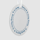 思い出を愛してペット記念碑 オーナメント (正面)