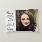 思い出を愛して家族の追悼記念碑 アクセントクッション (正面)