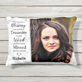 思い出を愛して家族の追悼記念碑 アクセントクッション