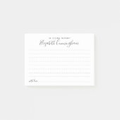 思い出を愛して葬儀エレガント共有に記憶 ポストイット (正面)