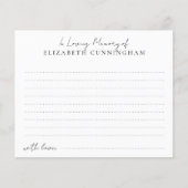 思い出を愛して葬儀モダン共有に記憶 (正面)